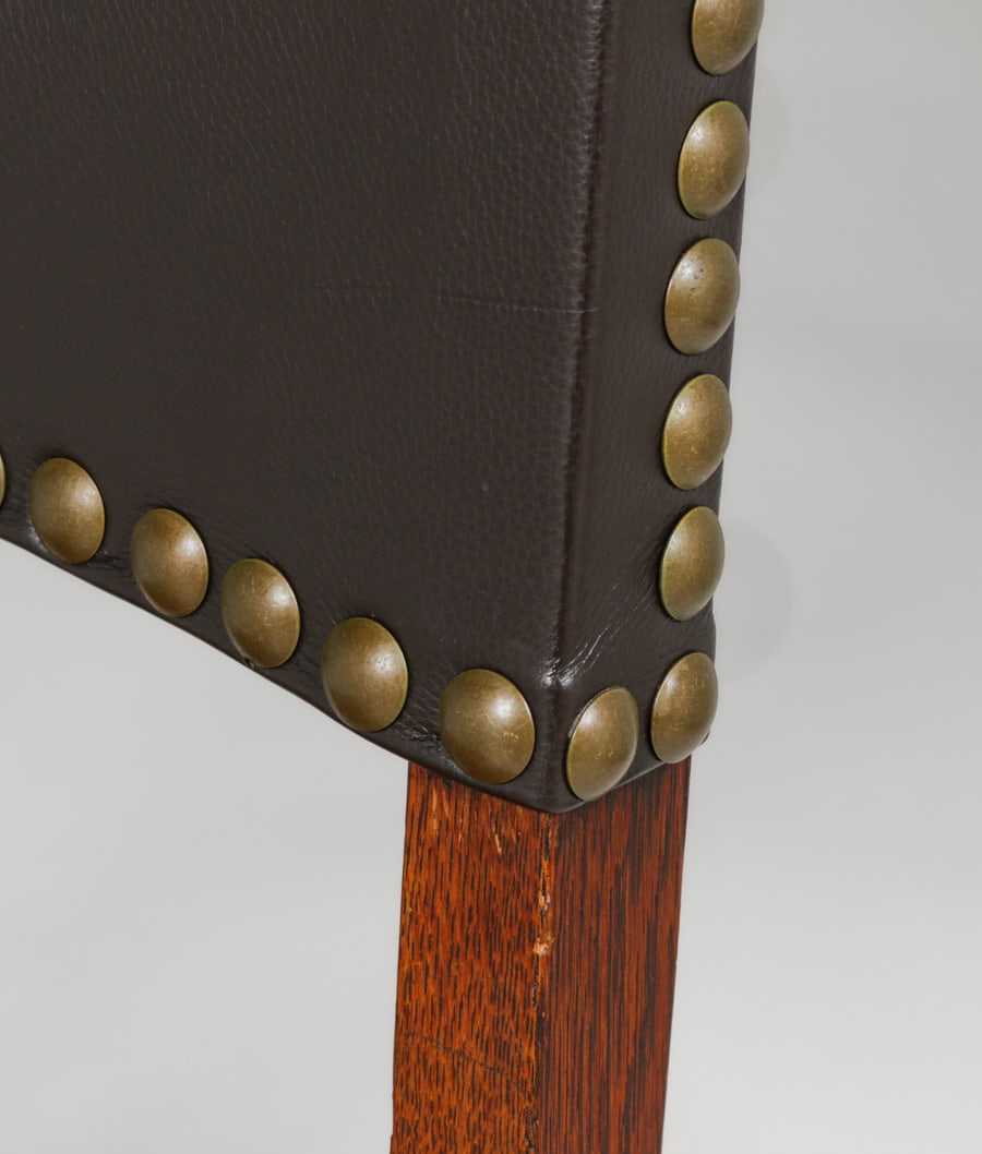 Limbert Oak Bicycle Chair c1910 - 7