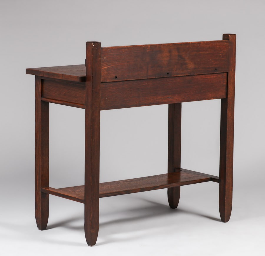 Roycroft One-Drawer Oak Server c1910 - 5