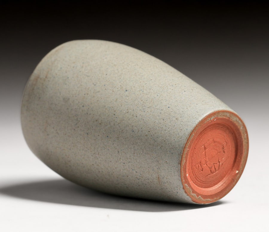 Marblehead Pottery Matte Grey Vase c1910 - 2