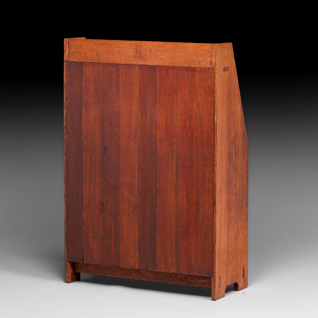 Early Gustav Stickley #550 Strap-Hinge Dropfront Desk c1902 - 3