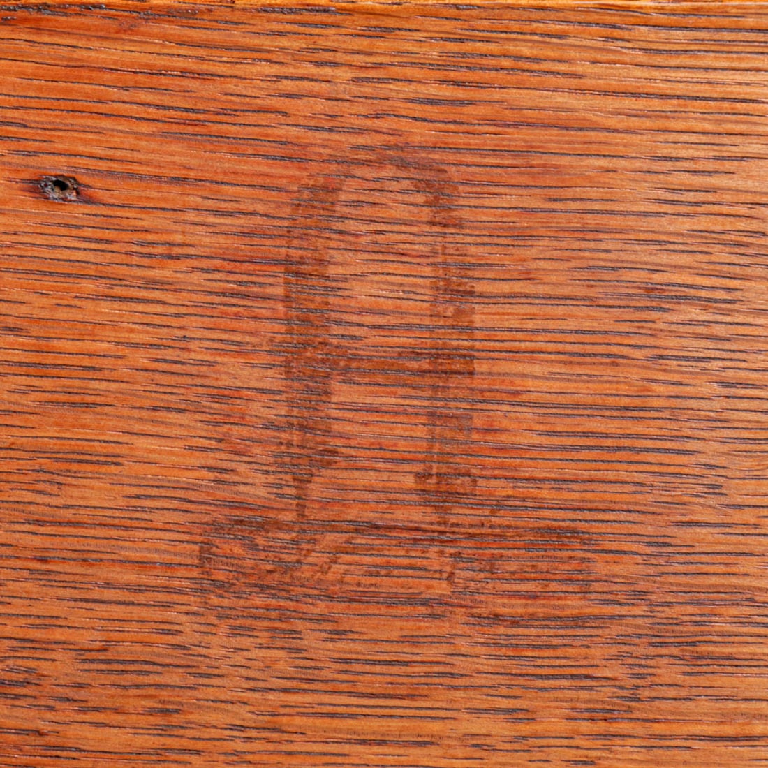 Early Gustav Stickley #550 Strap-Hinge Dropfront Desk c1902 - 4