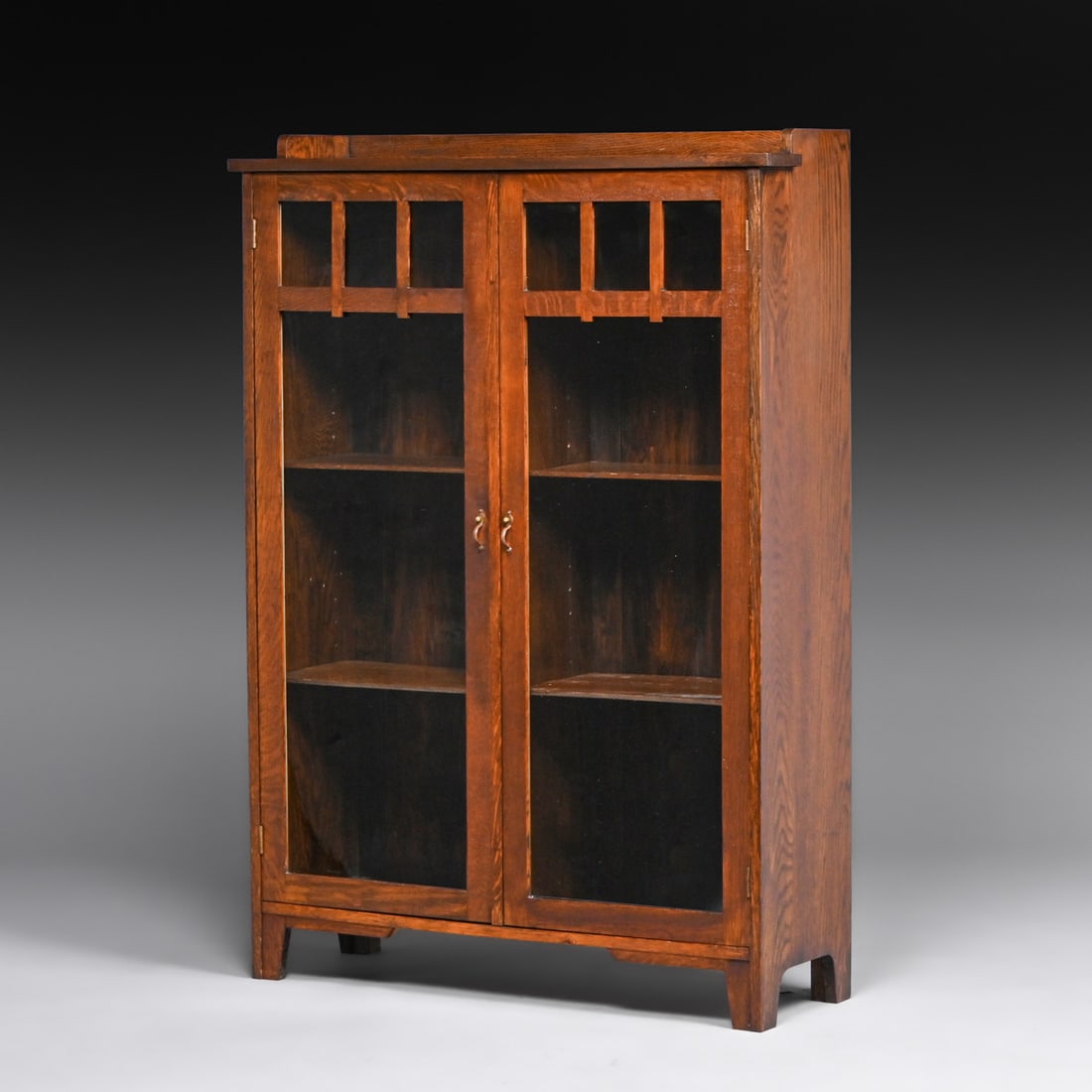 Grand Rapids Two-Door Bookcase c1910 - 2