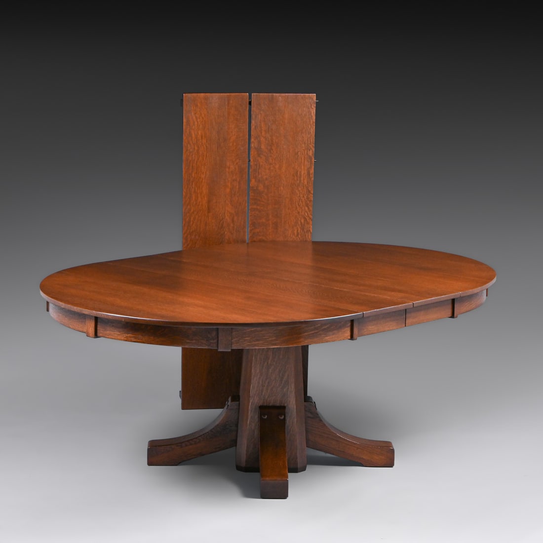 Stickley Brothers 54"d Dining Table c1910 - 4