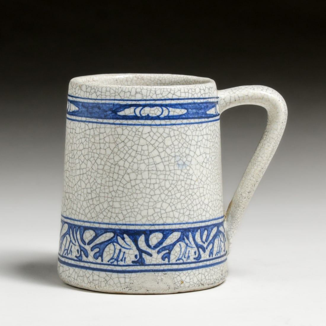 Early Dedham Rabbit Crackleware Mug c1896-1897 (1 of 5)