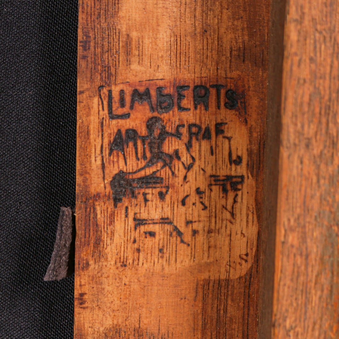 Limbert Oak Ladderback Armchair c1910 - 5