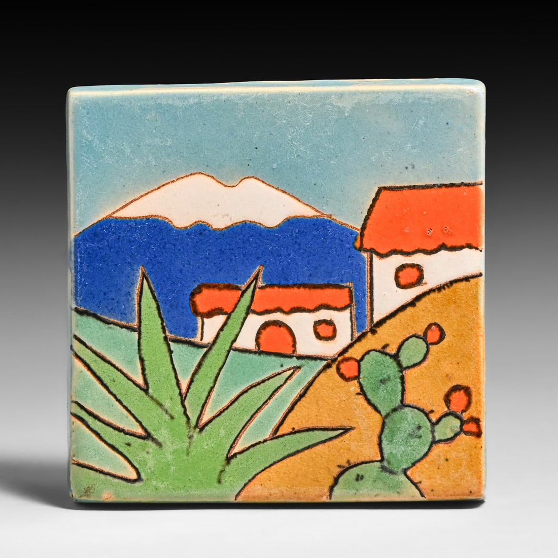 San Jose Pottery - San Antonio, TX San Jose Mission Tile c1930s: San Jose Pottery - San Antonio, TX San Jose Mission Tile c1930s. Signed. Perfect condition. 4" x 4" FREE NATIONWIDE SHIPPINGFree Nationwide Shipping within the lower 48 states for all purchases at