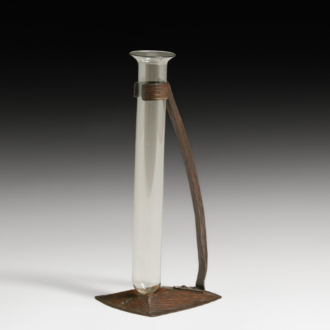 Roycroft Hammered Copper Stem Vase c1915 (1 of 9)