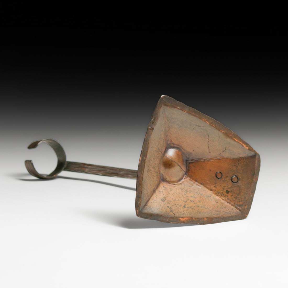 Roycroft Hammered Copper Stem Vase c1915 - 7