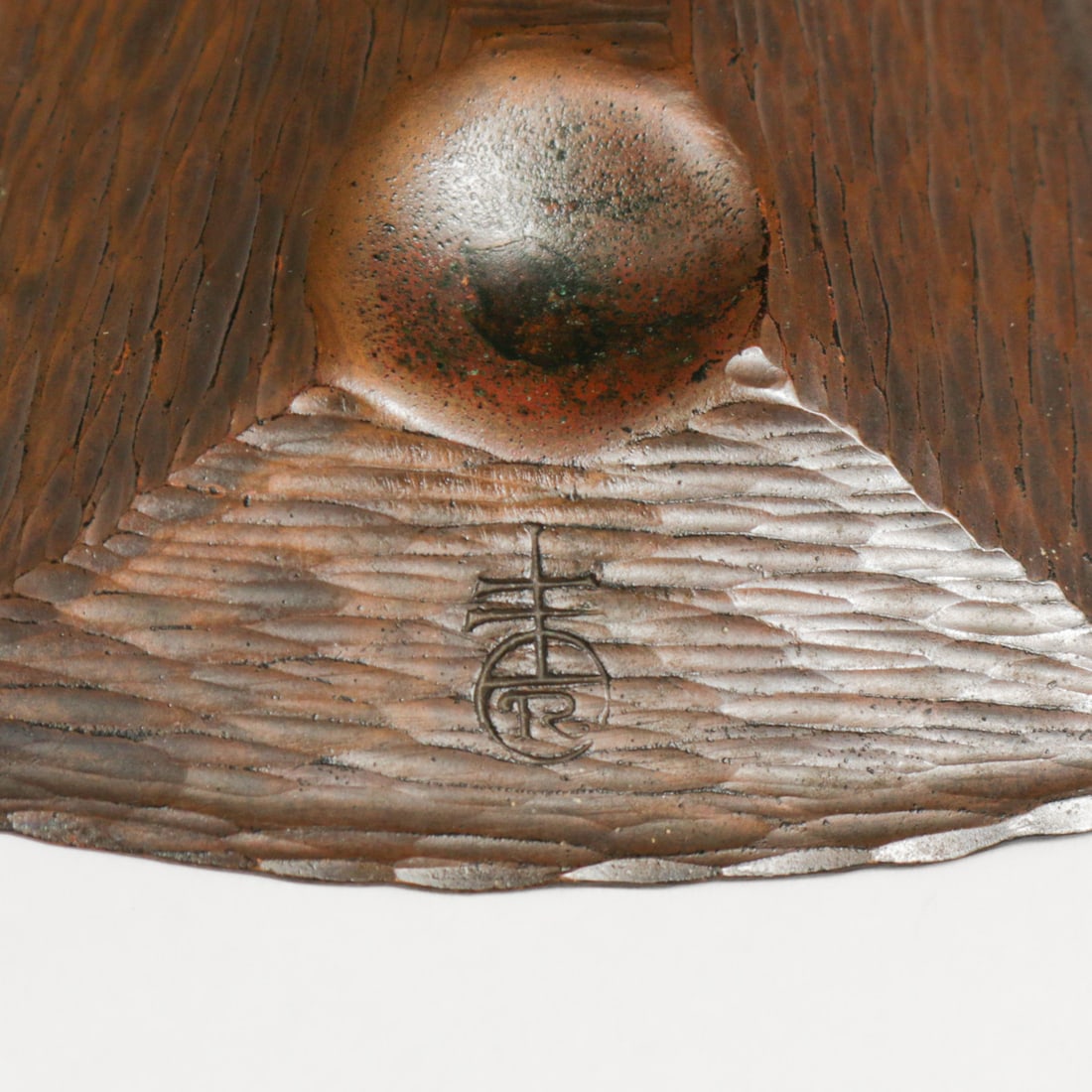 Roycroft Hammered Copper Stem Vase c1915 - 9