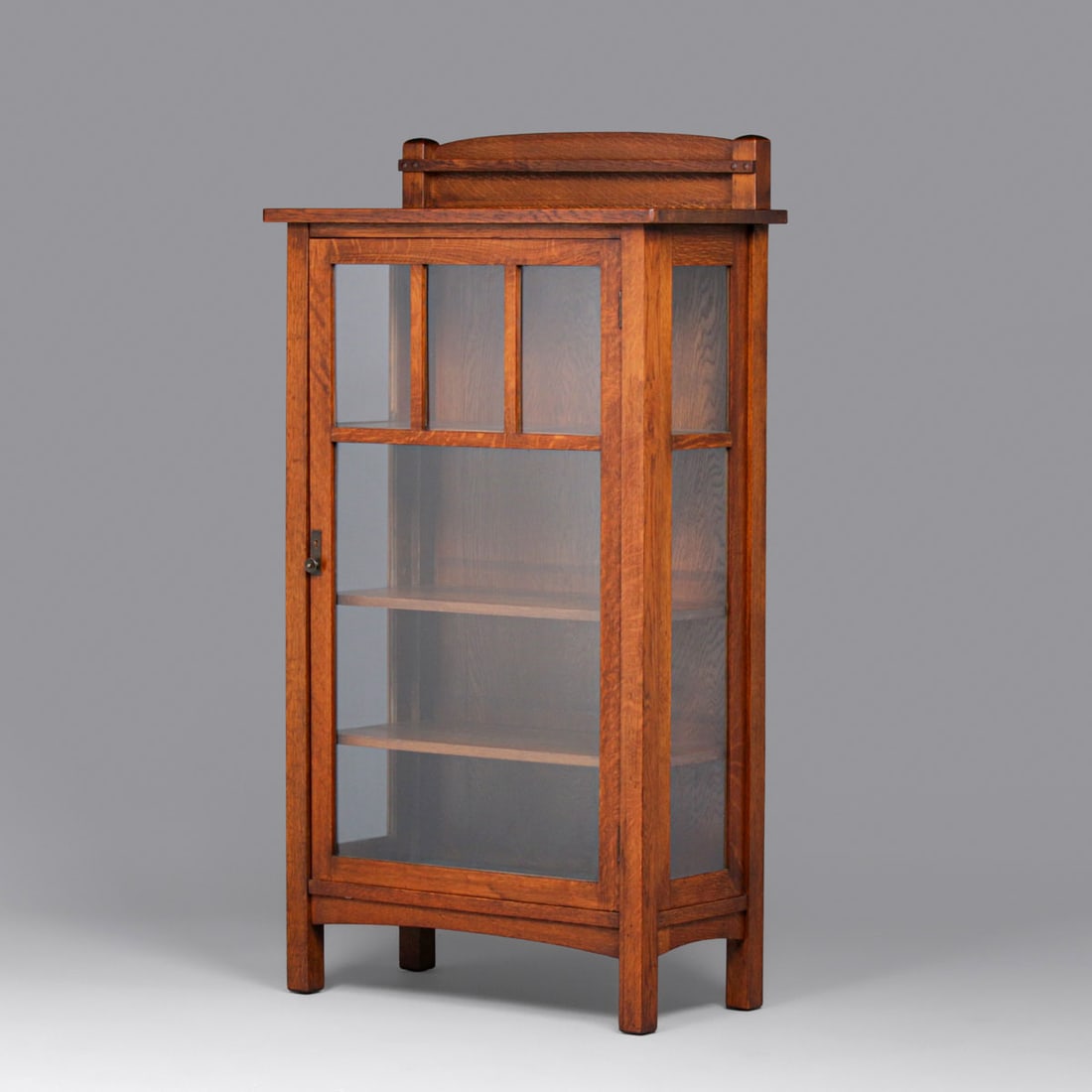 Limbert One-Door China Cabinet c1910 - 2
