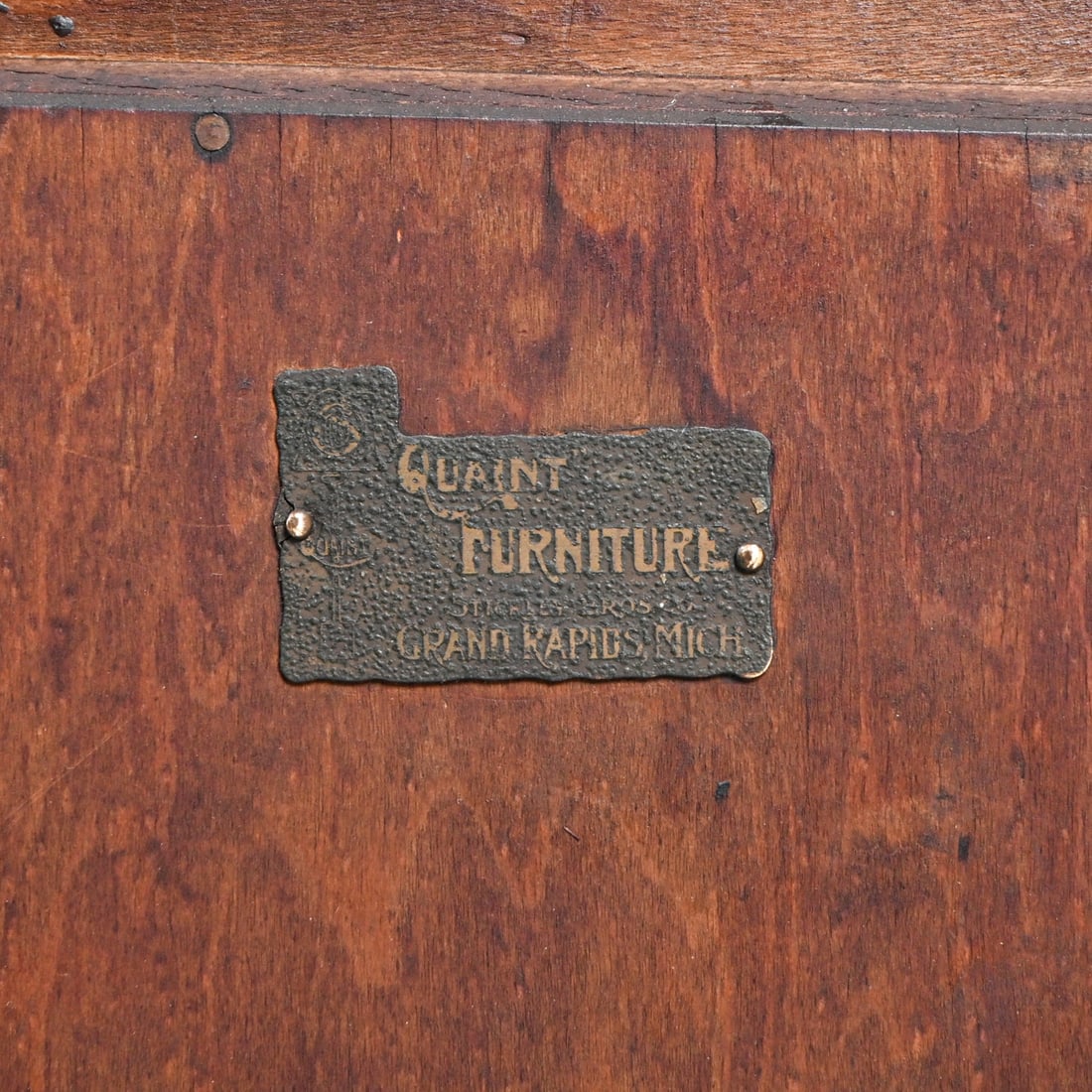 Stickley Brothers Strap-Hinge Sideboard c1910 - 3