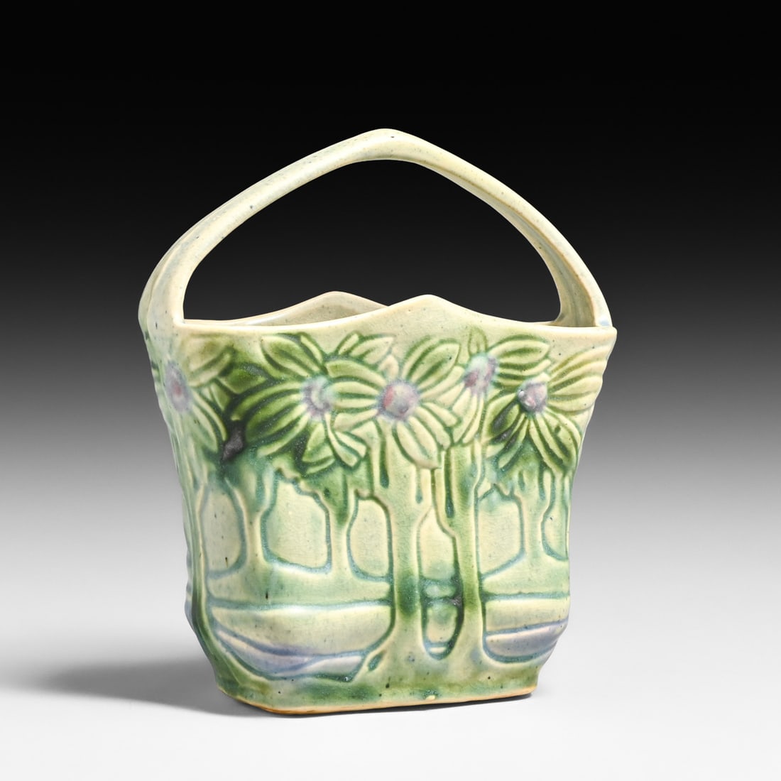 Roseville Pottery Vista One-Handled Vase c1920s (1 of 5)