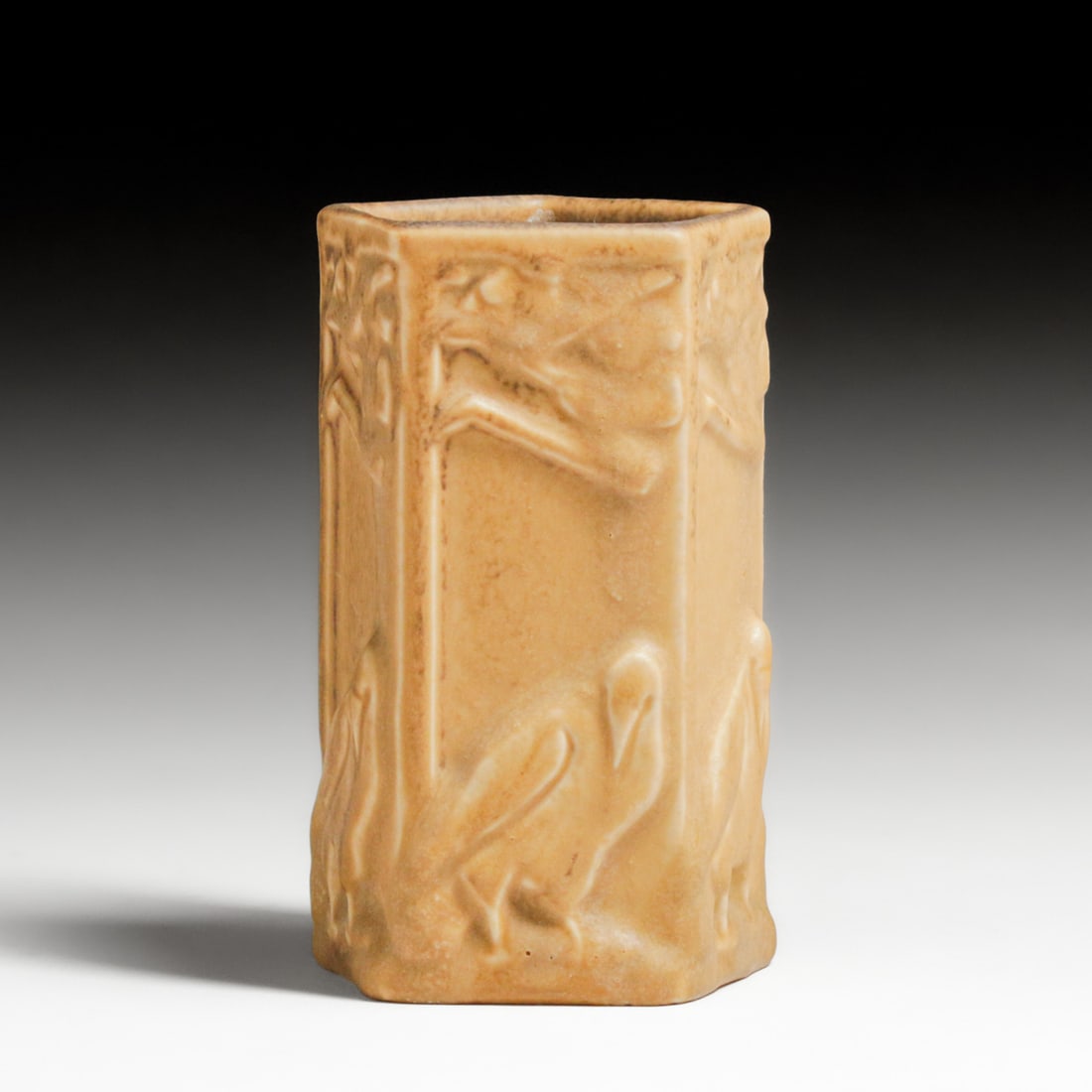 Rookwood Pottery #1795 Hexagonal Rook Vase 1922: Rookwood Pottery #1795 Hexagonal Rook Vase 1922. Signed. Perfect condition. 4.75"h x 2.75"d FREE NATIONWIDE SHIPPING Free Nationwide Shipping within the lower 48 states for all purchases at our Two-Da