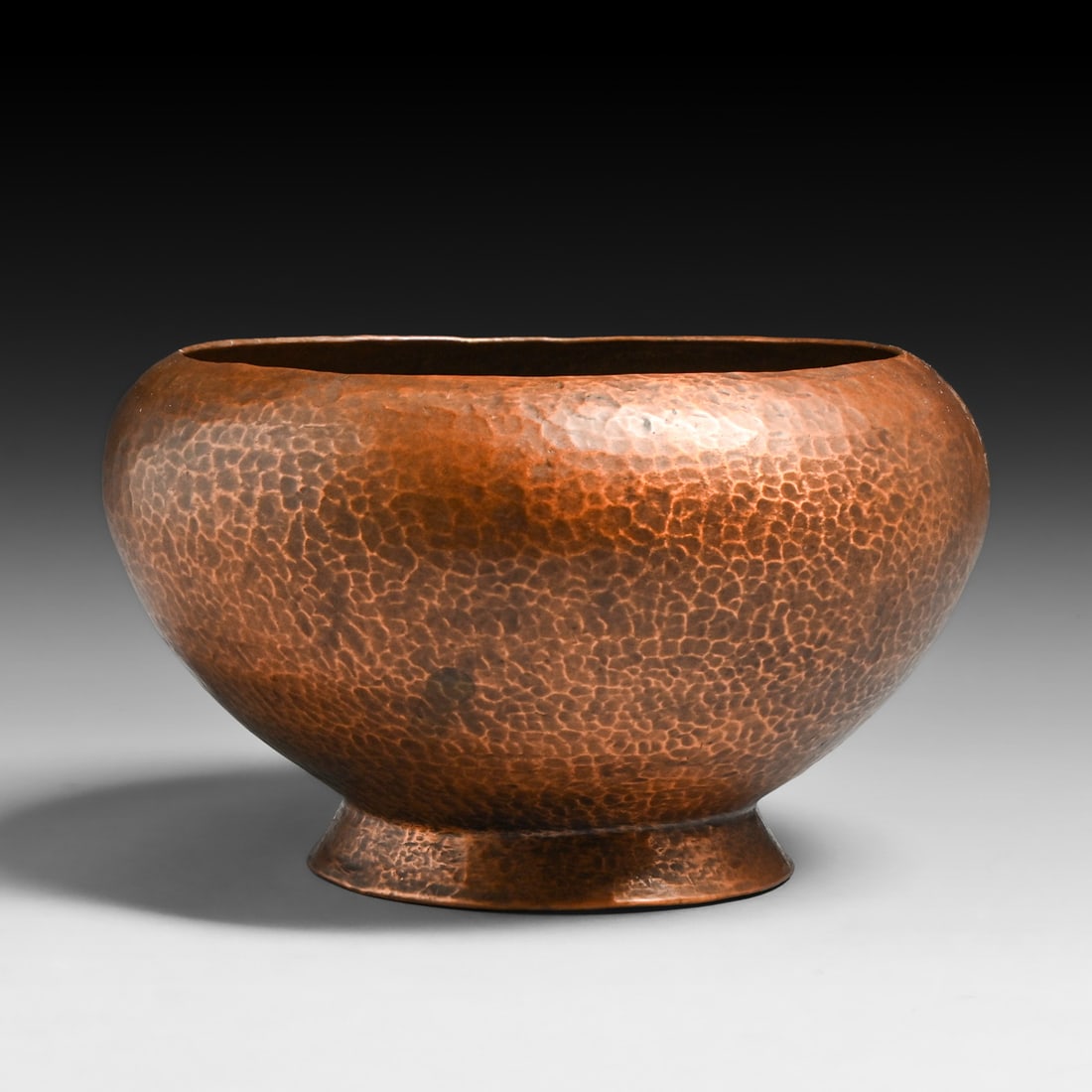 Arts & Crafts Period Hammered Copper Bowl c1910s (1 of 3)