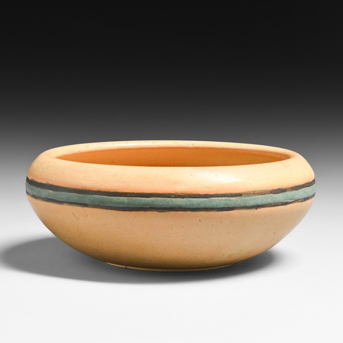 Arts & Crafts Pottery Banded Bowl 2003 (1 of 4)