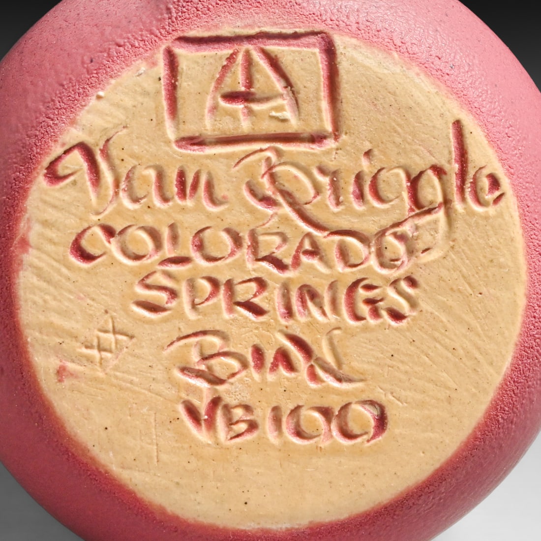 Van Briggle Matte Glazed Mug c2000s - 6