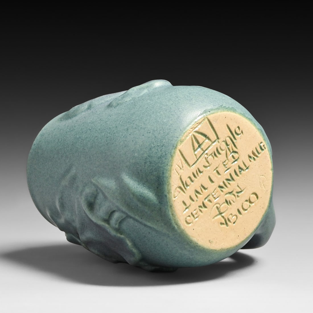 Van Briggle Matte Glazed Mug c2000s - 4