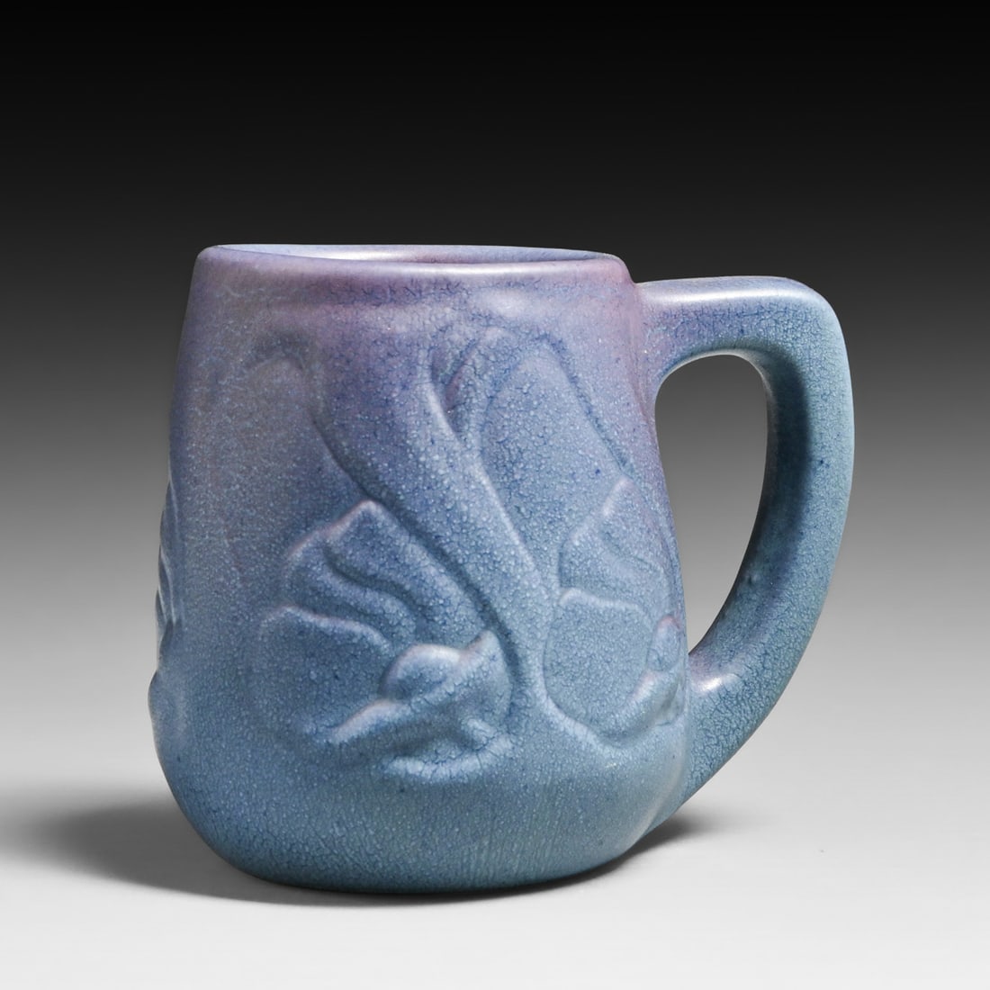 Van Briggle Ambrose Schlegel Matte Glazed Mug c2000s: Van Briggle Ambrose Schlegel Matte Glazed Mug c2000s. Signed. Perfect condition. 4"h x 4.5"w FREE NATIONWIDE SHIPPINGFree Nationwide Shipping within the lower 48 states for all purchases at our