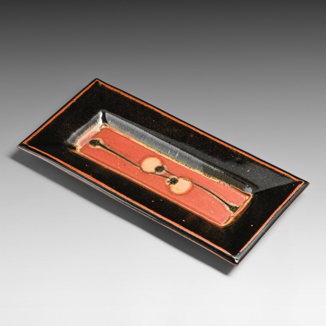 Andrew and Marty Rolling - Toronto Mid-Century Modern Studio Dish c2019: Andrew and Marty Rolling - Toronto Mid-Century Modern Studio Dish c2019. Signed "Marty & Twin". Perfect condition. 14.75" x 7.75" FREE NATIONWIDE SHIPPING Free Nationwide Shipping within the lower 48