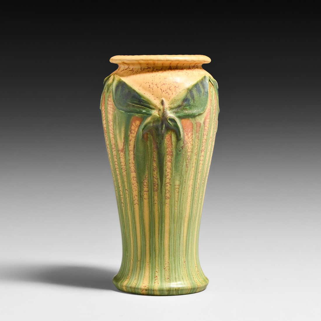 Ephraim Faience Pottery "Beautiful Butterflies" Vase c2007-2012 (1 of 4)