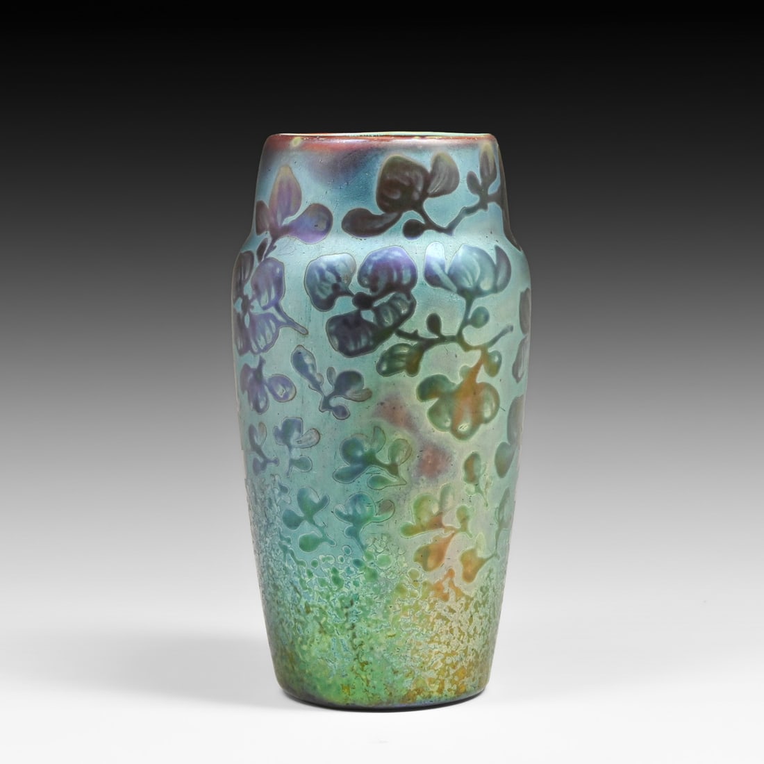 Weller Sicard Iridescent Vase c1905 (1 of 6)