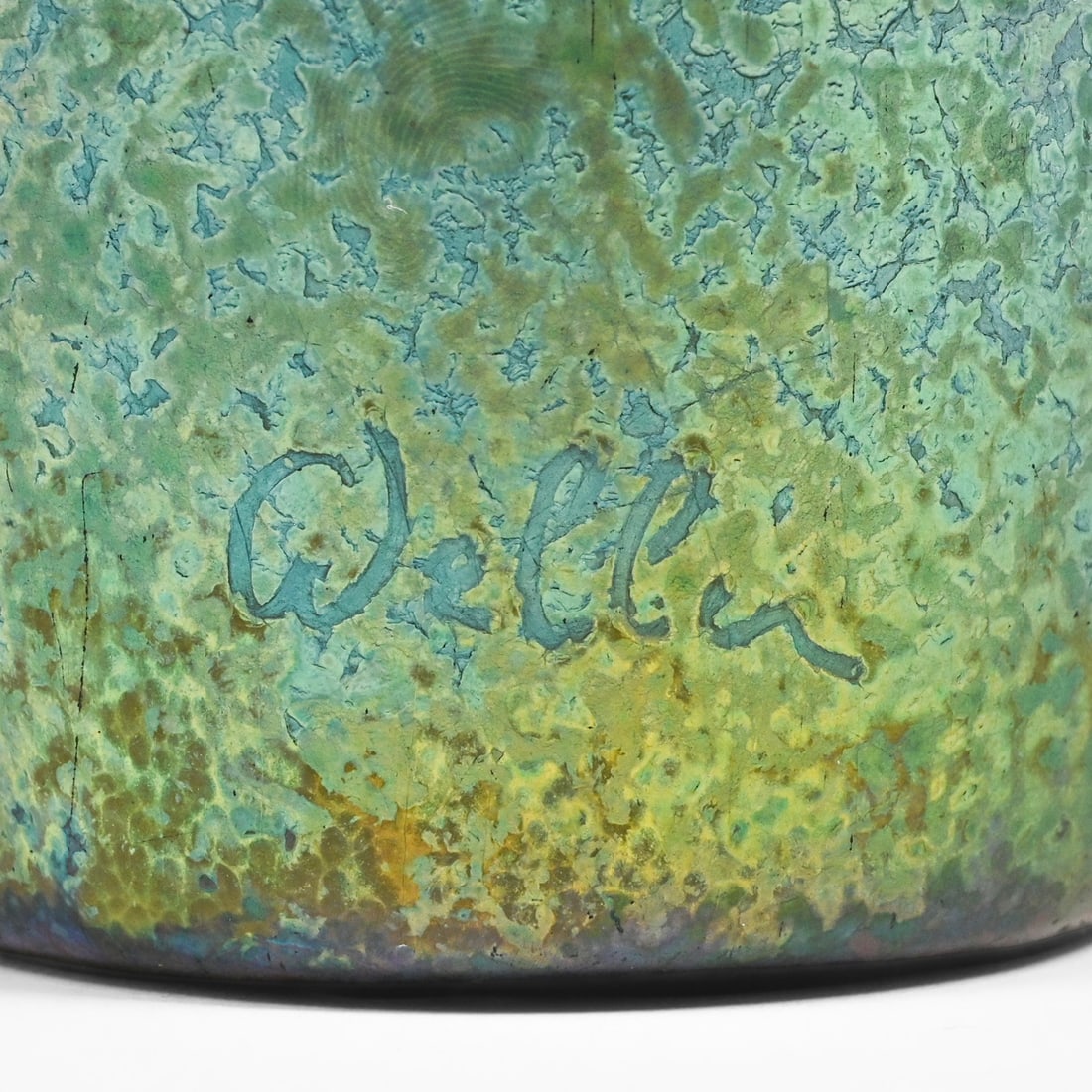 Weller Sicard Iridescent Vase c1905 - 4