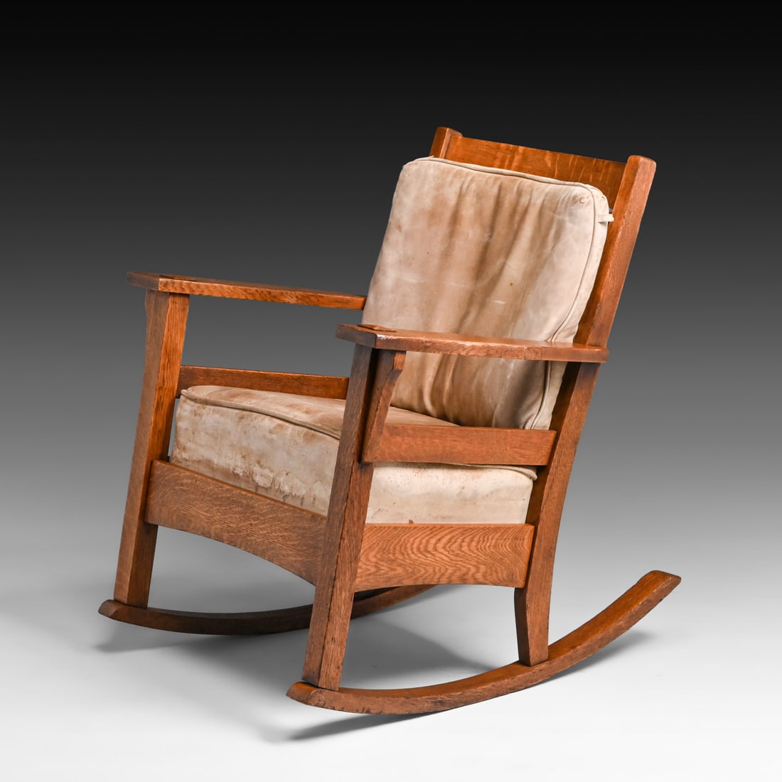 Grand Rapids Oak Rocker c1910 - 2