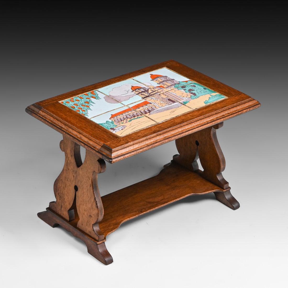 Taylor Tile Santa Barbara Mission Table c1930s - 2