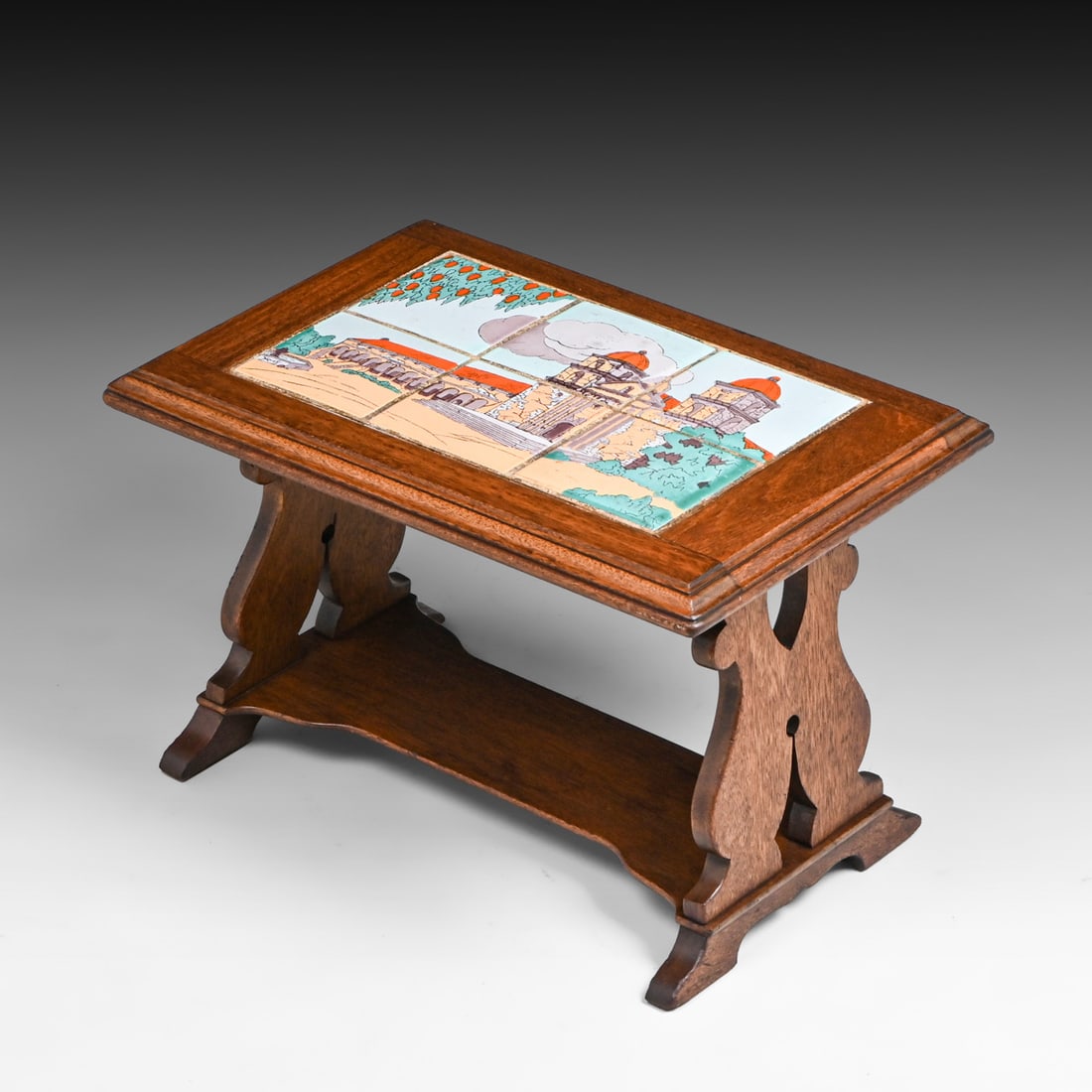 Taylor Tile Santa Barbara Mission Table c1930s - 3