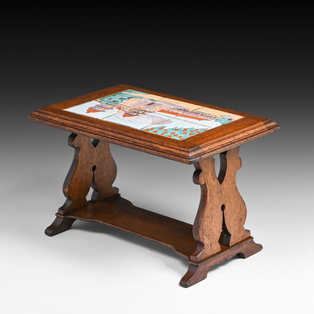 Taylor Tile Santa Barbara Mission Table c1930s - 5