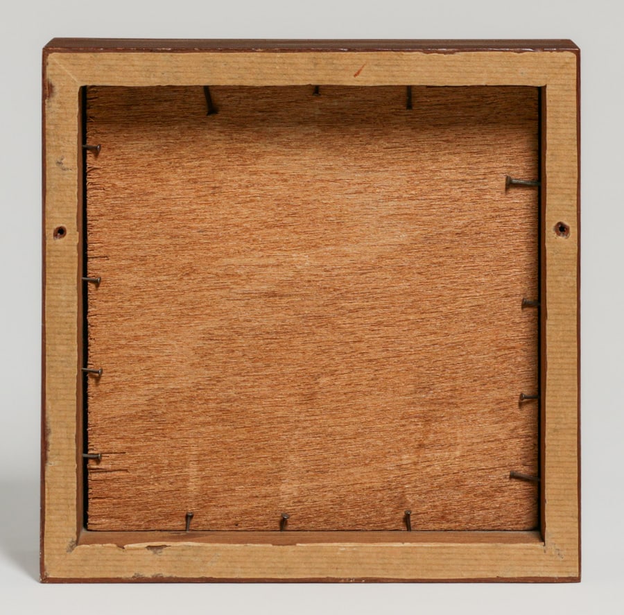 Grueby Faience Pine Trees Tile c1906 - 3