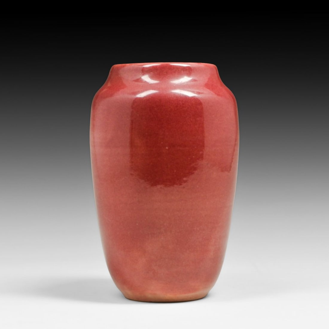 Iowa State - Ames, Iowa Rare Oxblood Vase c1930s: Iowa State - Ames, Iowa Rare Oxblood Vase c1930s. Signed. Invisible professional restoration to tight hairline, otherwise perfect condition. 7 1/8"h x 4.75"d FREE NATIONWIDE SHIPPING Free Nationwide