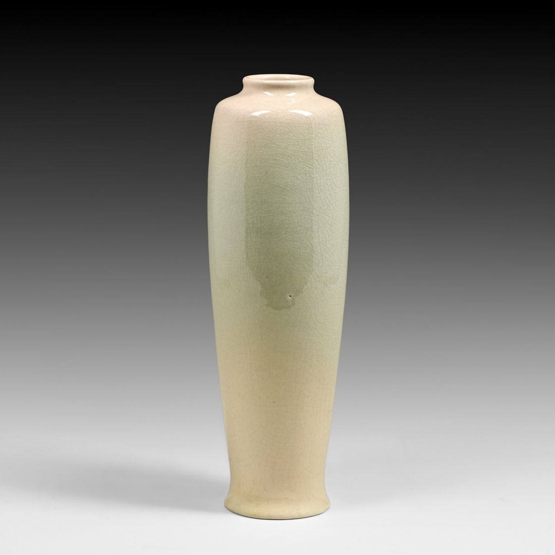 Owens Lotus Carnation Vase c1905 - 3