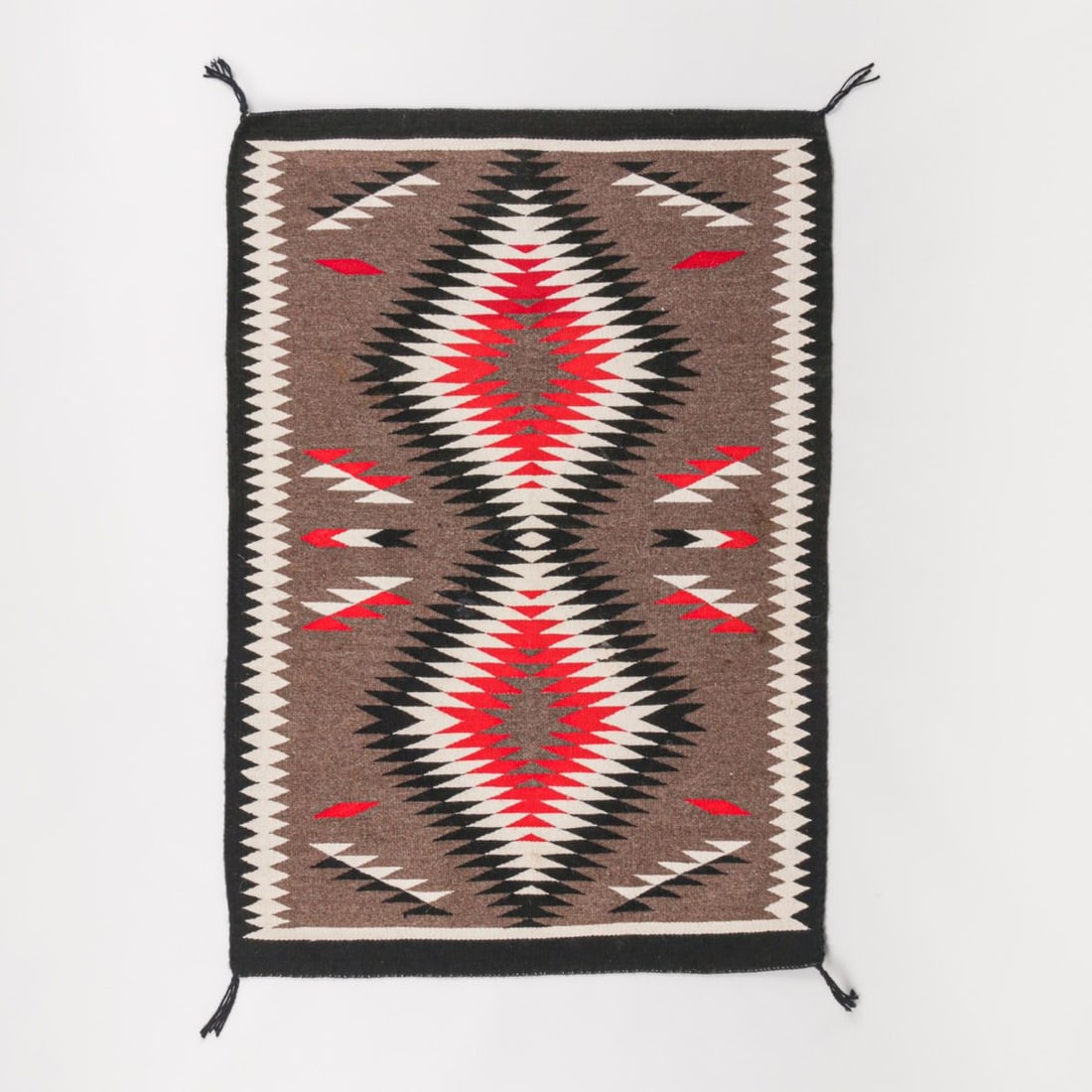 Small Navajo Klagetoh Dazzler Rug c1950s (1 of 3)