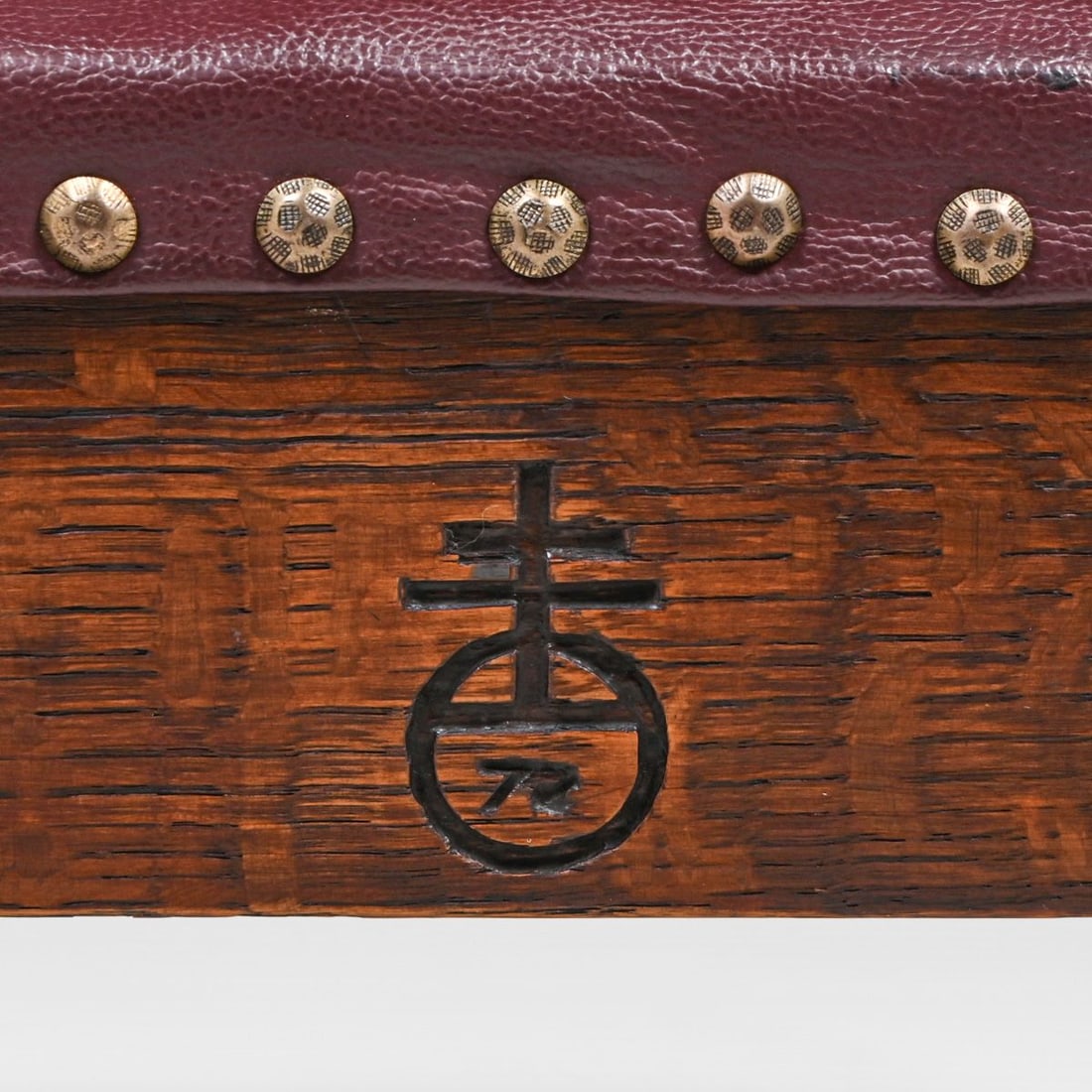 Roycroft #048 Oak Footstool c1910 - 6