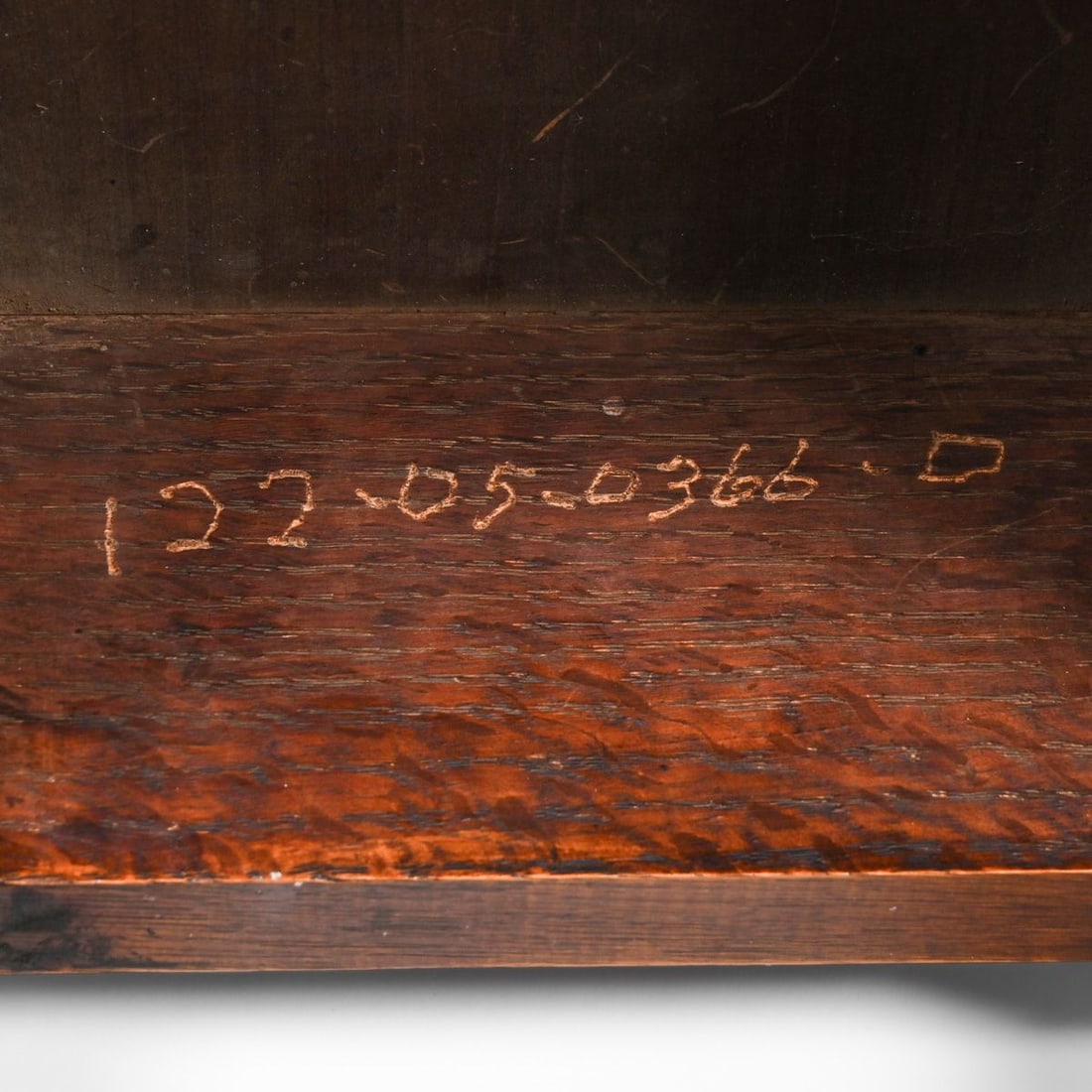Roycroft #048 Oak Footstool c1910 - 7