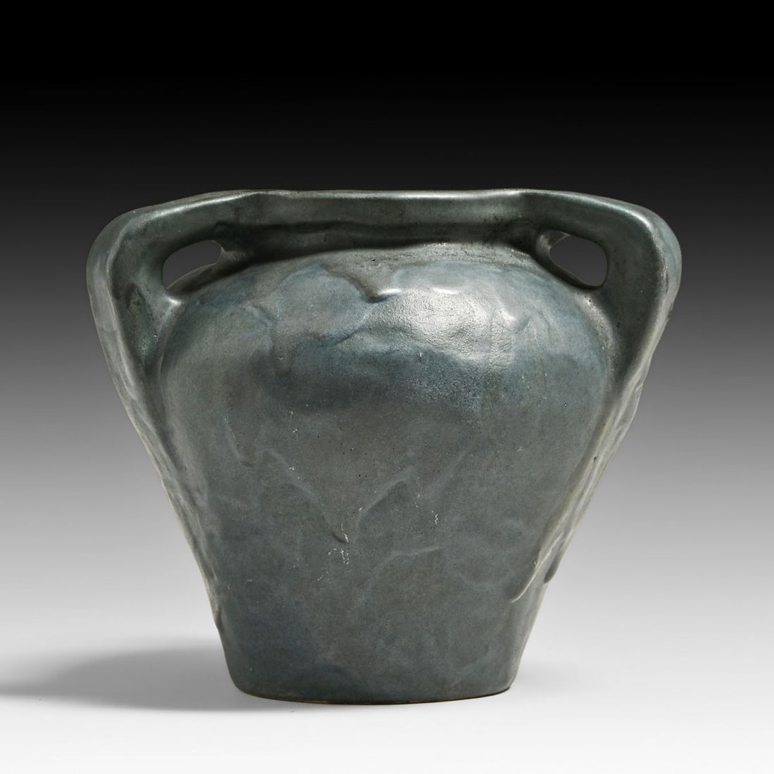 Arts & Crafts Period Student Made Three-Handled Vase c1910 (1 of 4)
