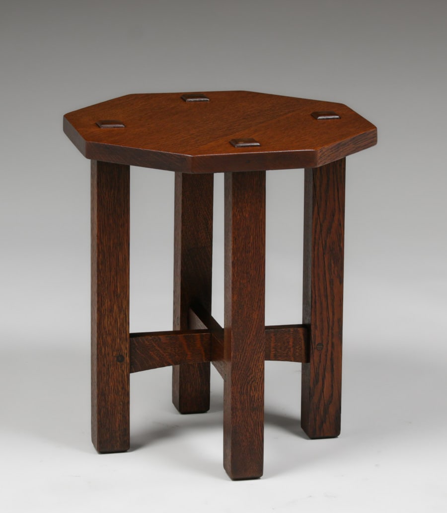 L&JG Stickley #558 Taboret c1910 - 2