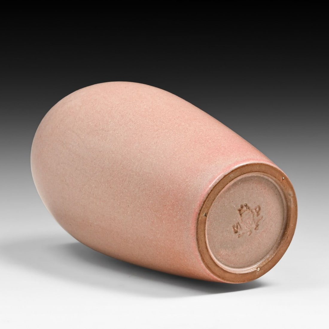 Marblehead Pottery Matte Pink Vase c1910 - 3