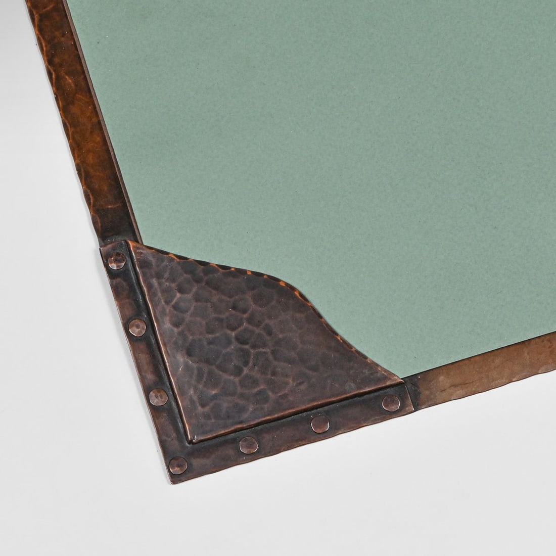 Gustav Stickley Hammered Copper Blotter Pad c1910 - 3