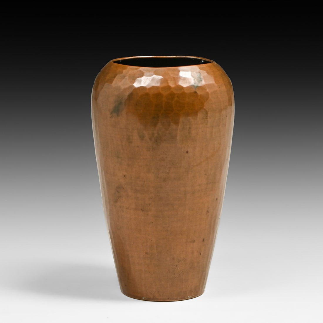 Roycroft Hammered Copper Vase c1920s - 2