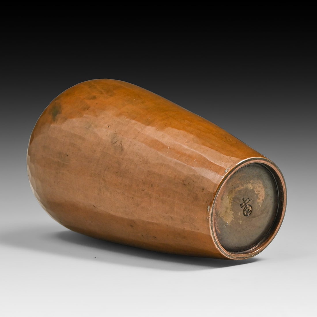 Roycroft Hammered Copper Vase c1920s - 3