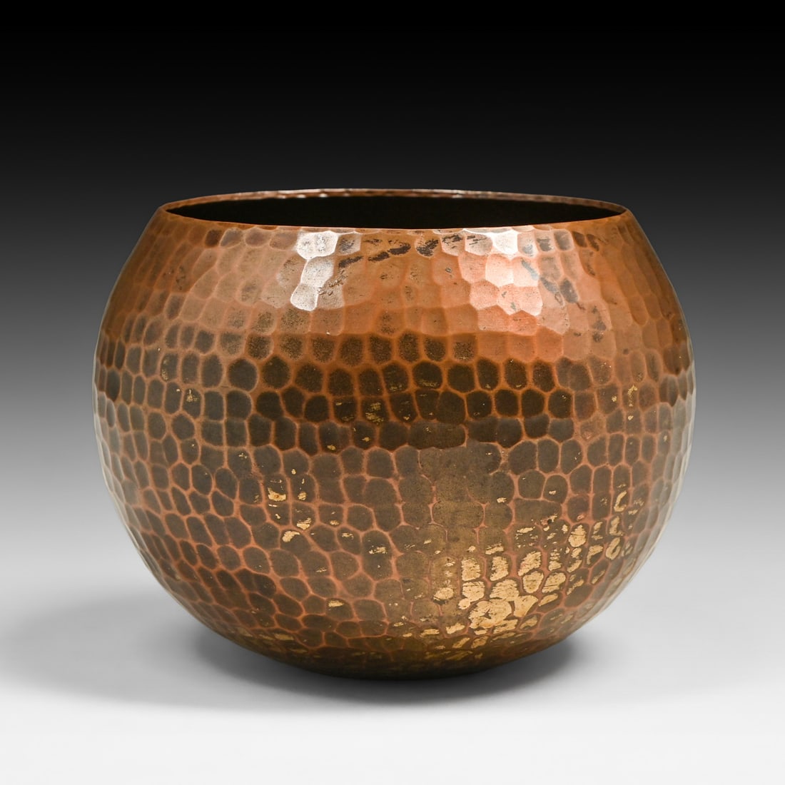 Roycroft Hammered Copper Vase c1920s - 2