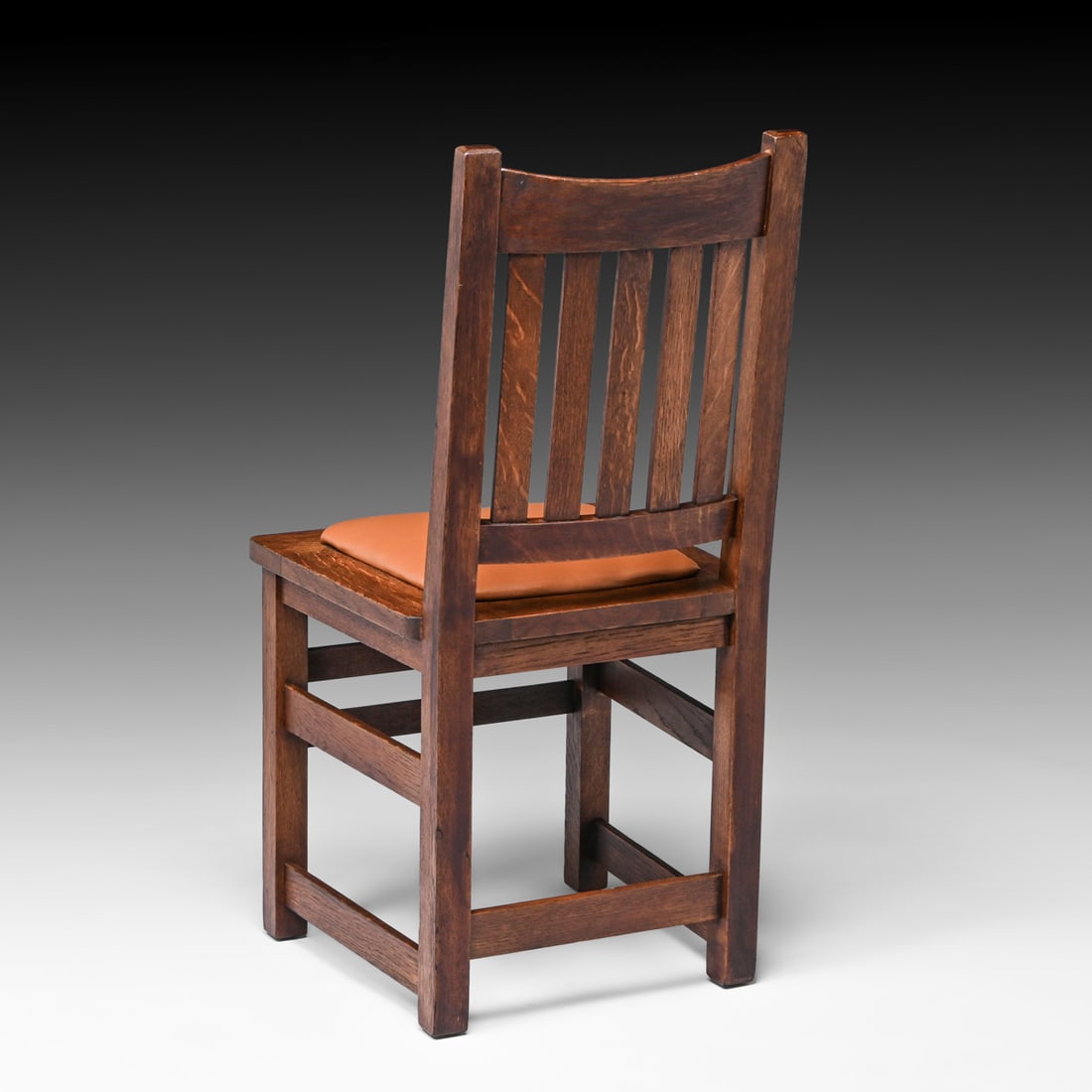 Limbert Oak Side Chair c1910 - 3