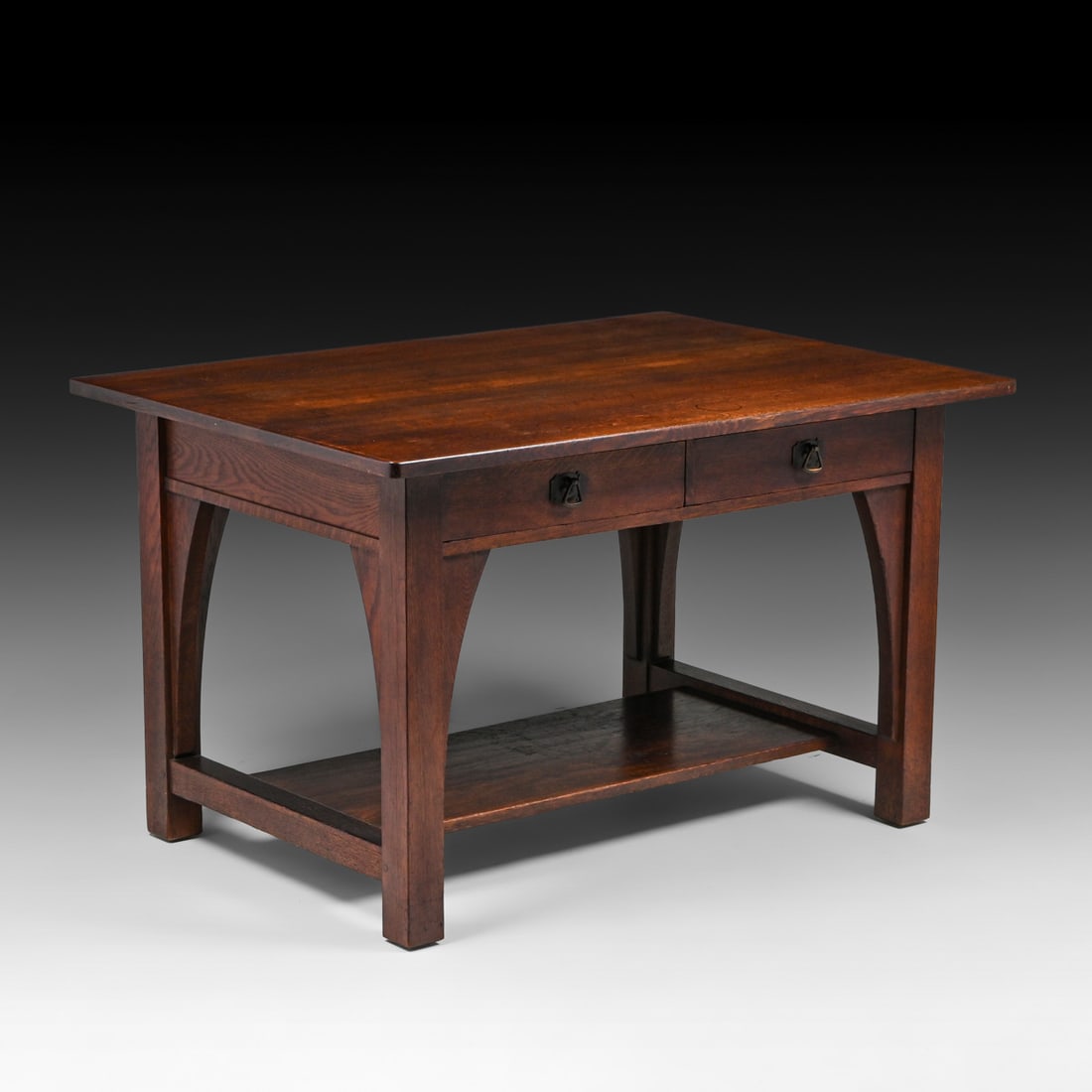 Limbert One-Drawer Oak Library Table c1910 - 2