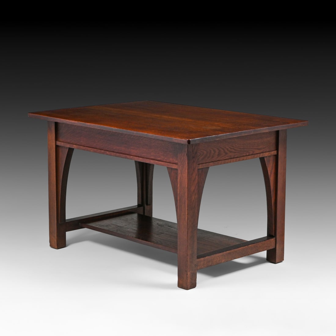 Limbert One-Drawer Oak Library Table c1910 - 3