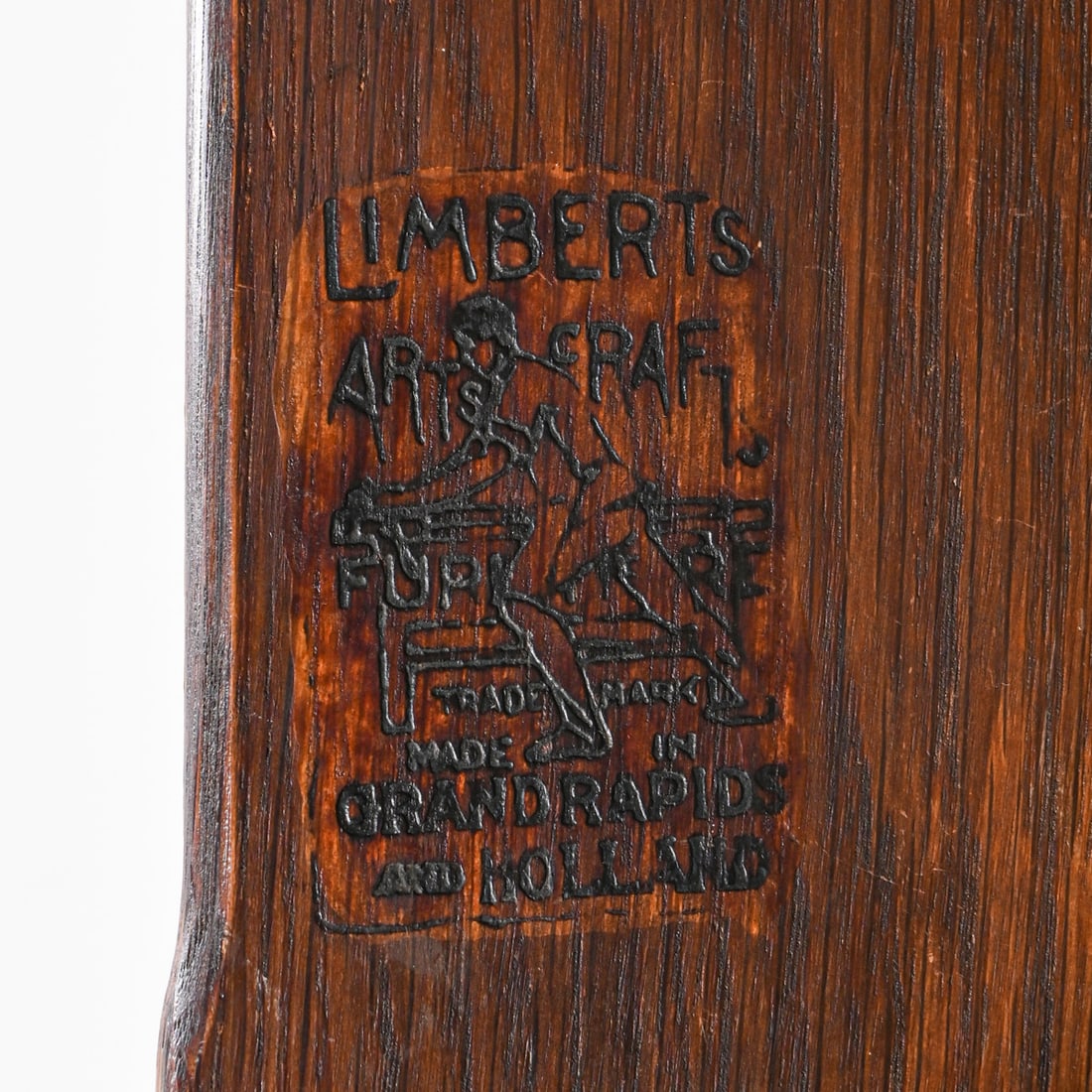 Limbert One-Drawer Oak Library Table c1910 - 4