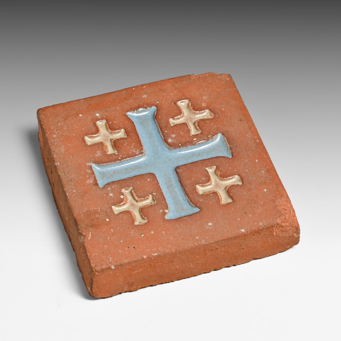 Gladding McBean Crusader's Tile c1920s - 2