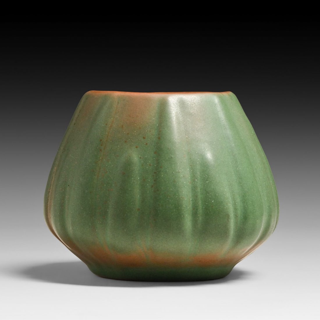 Van Briggle #747 Yucca Leaves Vase c1920s (1 of 4)