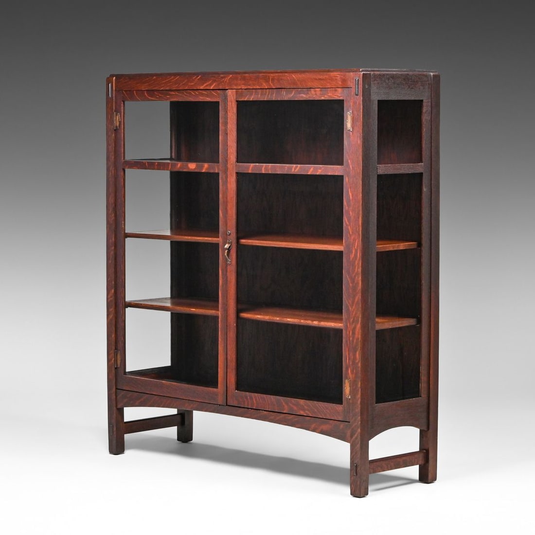 Limbert Two-Door China Cabinet c1905 - 2